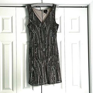 Adrianna Papell Sequin Dress